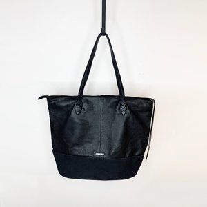 Rebecca Minkoff Black Leather Tote Bag